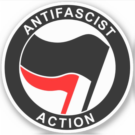 Antifascist シール (正面)