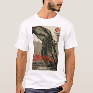 Antifascist! oppressed_Propagandaポスターを救済して下さい Tシャツ