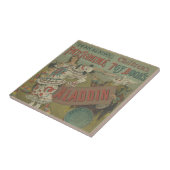 ANTIGO CARTAZ DE CIRCO タイル (側面)