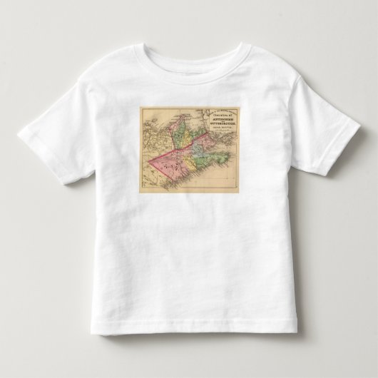 AntigonishのGuysborough郡、NS トドラーTシャツ (正面)