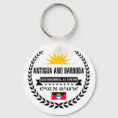 Antigua and Barbuda キーホルダー (正面)