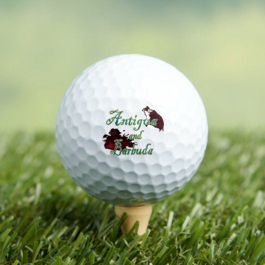 Antigua and Barbuda ゴルフボール (インサイチュ 木)