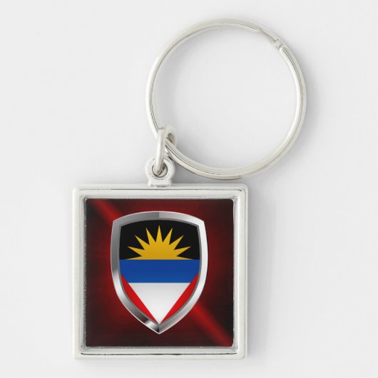 Antigua and Barbuda Mettalic Emblem キーホルダー (正面)