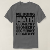 AntiMath I Hate Math School Mathematics Noob Tシャツ (デザイン正面)