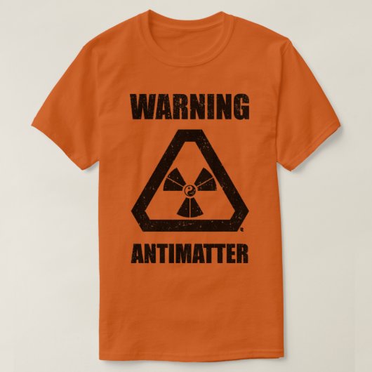 AntiMatter 動揺して RxTp Tシャツ (デザイン正面)