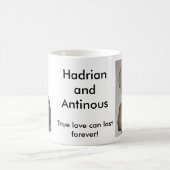 Antinous、Hadrian、HadrianandAntinousの本当のlov… コーヒーマグカップ (中央)