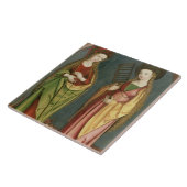 AntiochおよびSt.の信頼、c.15のT32982 St Margaret タイル (側面)