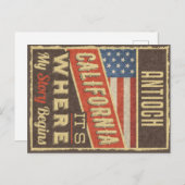 Antioch California ポストカード (正面/裏面)