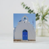Antiparos Blue and White Chapel ポストカード (スタンド正面)