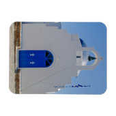 Antiparos Blue and White Chapel マグネット (横)
