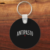 Antipasto, Italian Food Lover Foodie  キーホルダー (正面)