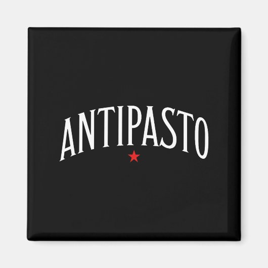 Antipasto, Italian Food Lover Foodie  マグネット (正面)