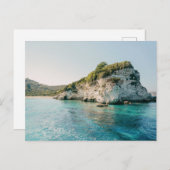 Antipaxos coast, view at Paralia Voutoumi, Greece ポストカード (正面/裏面)