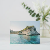 Antipaxos coast, view at Paralia Voutoumi, Greece ポストカード (スタンド正面)