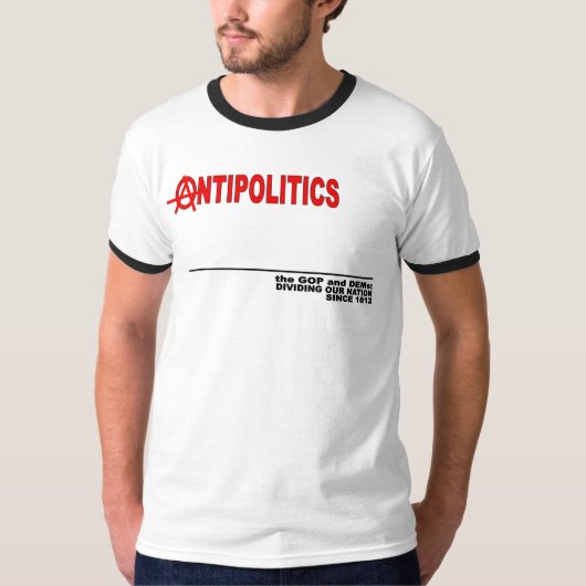 AntiPolのtxtのfrnt Tシャツ (正面)