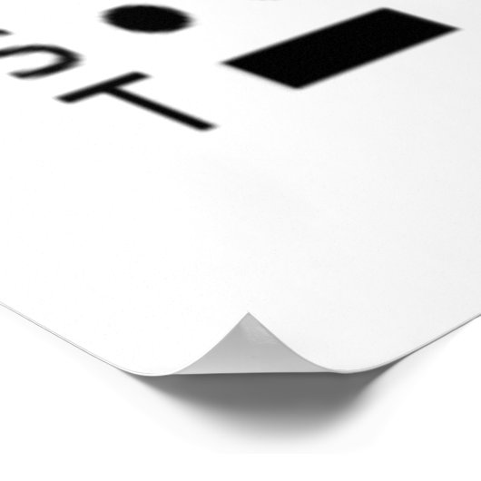 Antiquated Code (International Morse Code) ポスター (角)