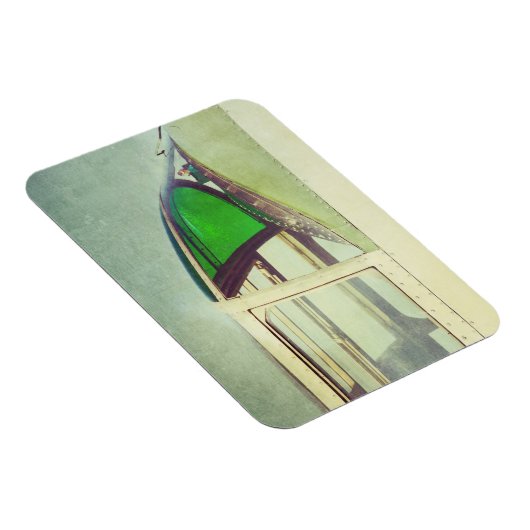 Antique Airplane Cockpit Green マグネット (右側)