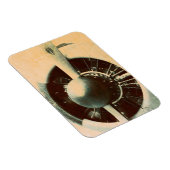 Antique Airplane Engine Propeller Photo マグネット (右側)