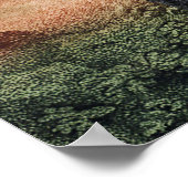 Antique Animals Jungle Print ポスター (角)