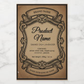 Antique apothecary labels for potion bottles ワインラベル (シングルラベル)