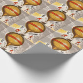 Antique Balloon labeled "H. Lachambre", 1880 ラッピングペーパー (角)