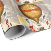 Antique Balloon labeled "H. Lachambre", 1880 ラッピングペーパー (ロールコーナー)
