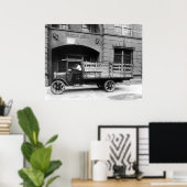 Antique Beer Truck, 1920s ポスター (ホームオフィス)