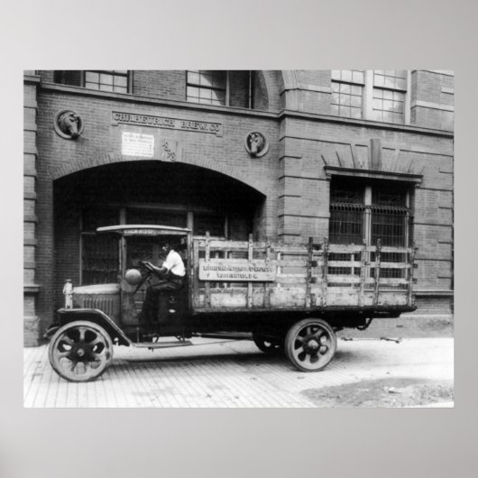 Antique Beer Truck, 1920s ポスター (正面)