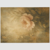 Antique Blush Peony – Floral Background Decoupage 薄葉紙 (正面)
