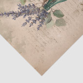 Antique Botanical Lavender  薄葉紙 (詳細)