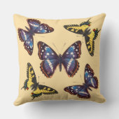 Antique Butterfly  クッション (裏面)