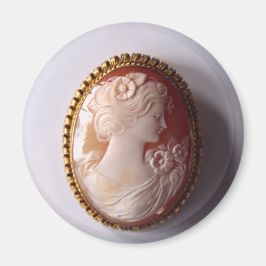 Antique Cameo マグネット (正面)