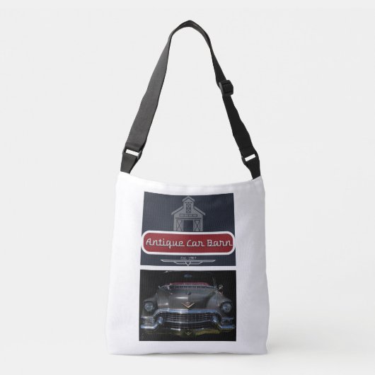 Antique Car Barn 1955 Caddy クロスボディバッグ (正面)