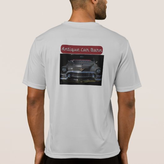 Antique Car Barn 55 Caddy Tシャツ (裏面)