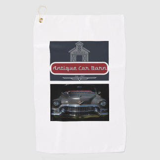 Antique Car Barn - Golf Towel - '55 Caddy ゴルフタオル
