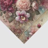 Antique Charm Hummingbirds and Flowers Decoupage  薄葉紙 (詳細)