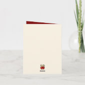 Antique Child Dolls Sweet Couple Card  カード (裏面)