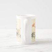 Antique Chinese Flower Painting by Ju Lian repro ボーンチャイナマグカップ (裏面)