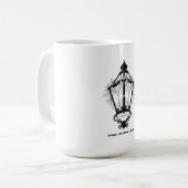 Antique Christmas Lantern T-Shirt コーヒーマグカップ (正面左)