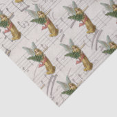 Antique Christmas Tree Angel Victorian Christian 薄葉紙 (詳細)