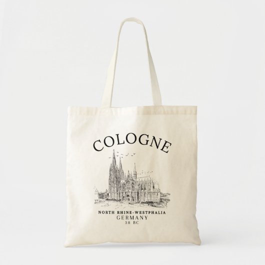 Antique Cologne Cathedral Germany Scenery トートバッグ (正面)