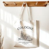 Antique Cologne Cathedral Germany Scenery トートバッグ