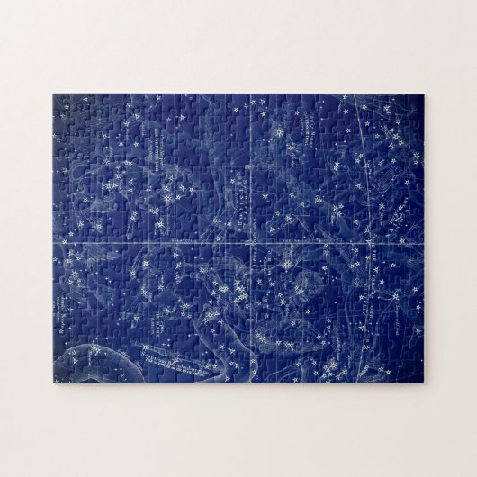 Antique Constellations Map ジグソーパズル (横)