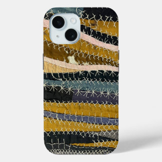 Antique Crazy Quilt phone case iPhone 15ケース