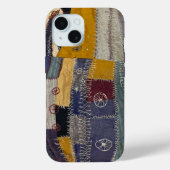 Antique Crazy Quilt phone case Case-Mate iPhoneケース (裏面)