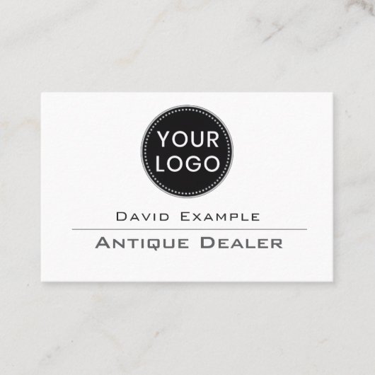 Antique Dealer 名刺 (正面)