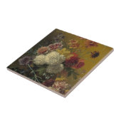 Antique Dutch Master Floral Georgius van Os 1820  タイル (側面)