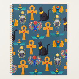 Antique Egypt Pattern, Hieroglyphics digital paper プランナー手帳