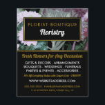 Antique Floral Design, Floristry Advertising チラシ<br><div class="desc">Antique Floral Design,  Floristry Advertising Flyer by The Business Card Store.</div>
