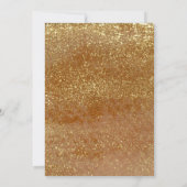 Antique Gold Mandalas Burgundy Red Islamic Wedding 招待状 (裏面)